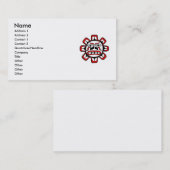 Haidasonne-Visitenkarte Visitenkarte (Vorne/Hinten)