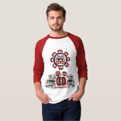 Haidasonne Vögel T-Shirt (Vorne ganz)