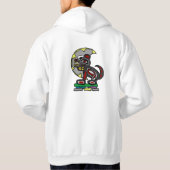 Haidasun-Heulen am Mond Hoodie (Rückseite)