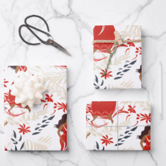 Haidpapier Geschenkpapier Set