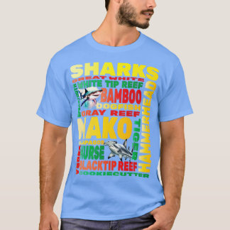 Haie Aquarium Hobbyist Ocean Marine Biology Biol T-Shirt