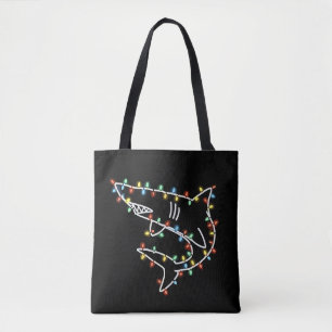 Haie Baum Weihnachten Xmas Haustier Tier Hai Liebh Tasche
