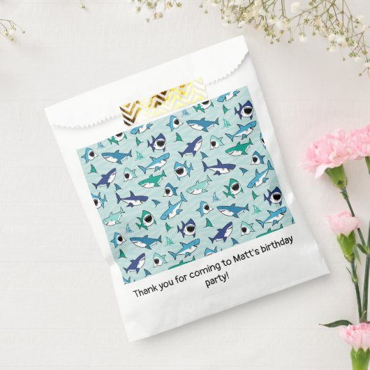Haie Birthday Party Blue Geschenktütchen (Versiegelt)