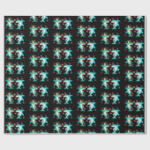 Haie Black Geschenkpapier (Flach)