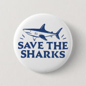 Haie gerettet button (Vorderseite)