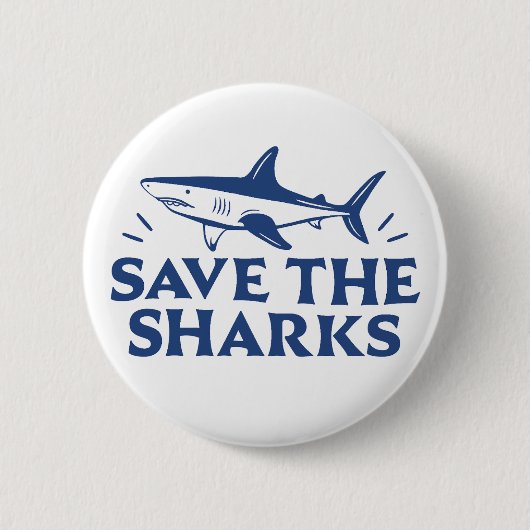 Haie gerettet button (Vorderseite)