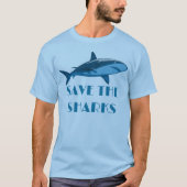 Haie gerettet T-Shirt (Vorderseite)