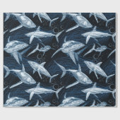 Haie Geschenkpapier (Flach)