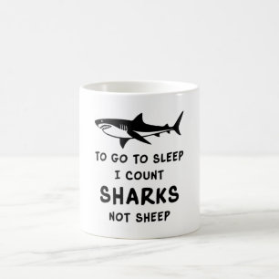 Haie Haifische Fische Fischsee Cool Funny Gift Kaffeetasse
