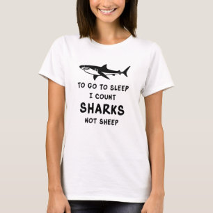 Haie Haifische Fische Fischsee Cool Funny Gift T-Shirt