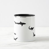 Haie Hammerhead und andere Tasse (Zentrum)