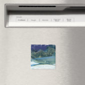 Haie im Korallenriff-Magnet Magnet (In Situ (Geschirrspüler))