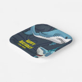 Haie im verschleierten Kind zum Geburtstag Pappteller (Gewinkelt)