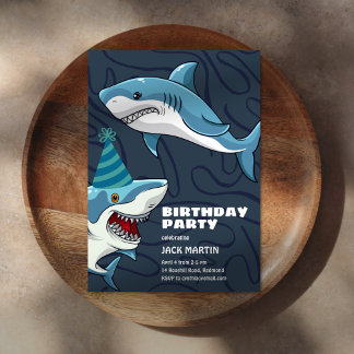 Haie in verschleierten Themengeburtstag Einladung