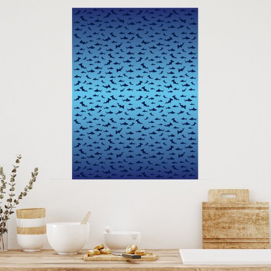 Haie/Kiefer Poster (Küche)