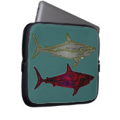 Haie Laptopschutzhülle (Vorne Rechts)