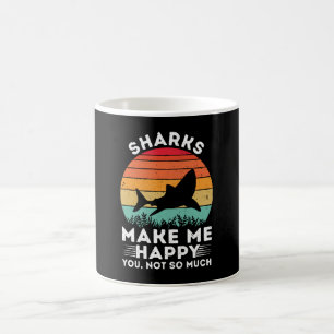 Haie machen mich glücklich, dich nicht so sehr kaffeetasse