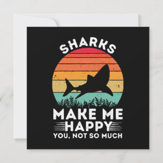 Haie machen mich glücklich, nicht so sehr einladung