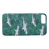 Haie, Meere, Meer, Fische, Raubfische, Tiere, Kief Case-Mate iPhone Hülle (Rückseite (Horizontal))
