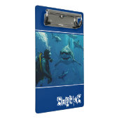 Haie Mini Klemmbrett (Schrägansicht)