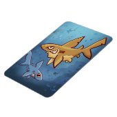 Haie mit Gritted Teeth Magnet (Linke Seite)