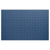 Haie Niedliche Silhouette Blue Navy Stoff (Yard (91,4 cm))