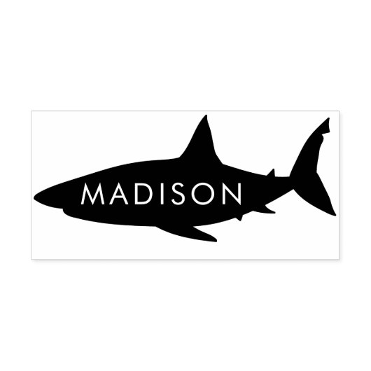 Haie Niedlicher Name des Kindes Gummistempel (Prägung)