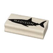 Haie Niedlicher Name des Kindes Gummistempel (Stempel)