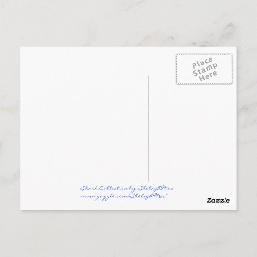 Haie Postkarte (Rückseite)