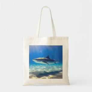 Haie Schwimmen Blauer Ozean Wasser Tragetasche