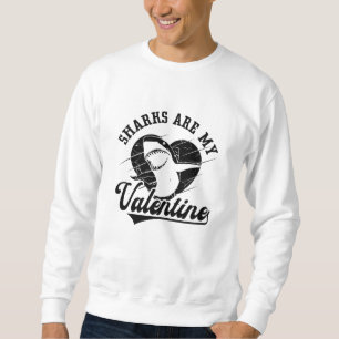 Haie sind mein Valentinetauchfreediver Sweatshirt