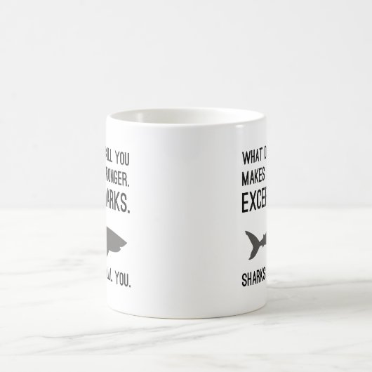 Haie töten dich kaffeetasse (Mittel)