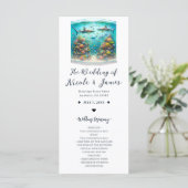 Haie und Fisch Aquatic Watercolor Aquarium Programm (Stehend Vorderseite)