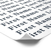 Haie und Fische Wasserfarbige Sitzplätze Poster (Ecke)