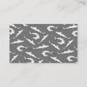 Haie und Haken Visitenkarte (Rückseite)