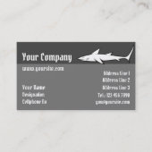 Haie und Haken Visitenkarte (Vorderseite)