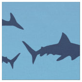Haie und Hammerheads Stoff (Nahaufnahme)