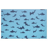 Haie und Hammerheads Stoff (Fat Quarter (45,7 x 55,9 cm))