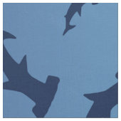 Haie und Hammerheads Stoff (Nahaufnahme)