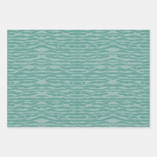 Haie und Wale Geschenkpapier Set (Vorderseite 3)