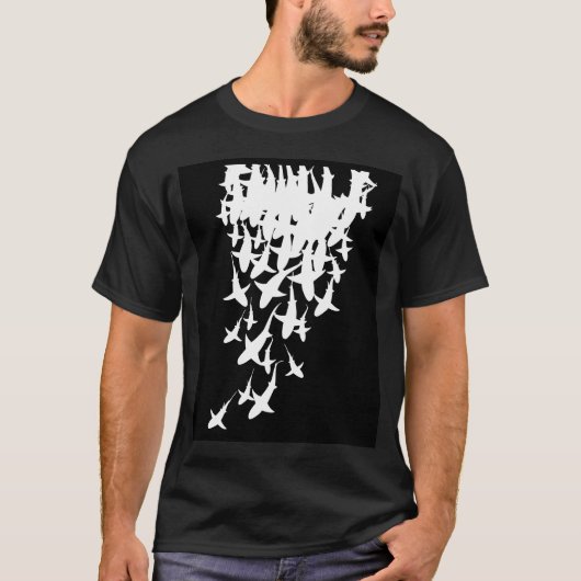 Haie V2 T-Shirt (Vorderseite)