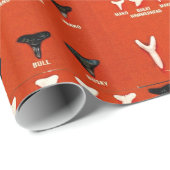 Haie von Florida Geschenkpapier (Rolleneckpunkt)
