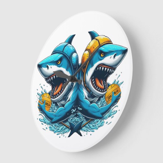 Haie Wasser Polo Uhr (Winkel)