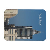 Haifa Aussicht Magnet (Horizontal)