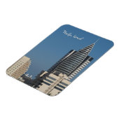 Haifa Aussicht Magnet (Linke Seite)