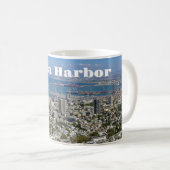 Haifa Harbor Coffee Mug Kaffeetasse (VorderseiteRechts)