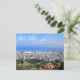 Haifa, Israel Postcard Postkarte