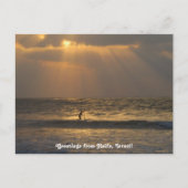 Haifa Sunset Postcard Postkarte (Vorderseite)