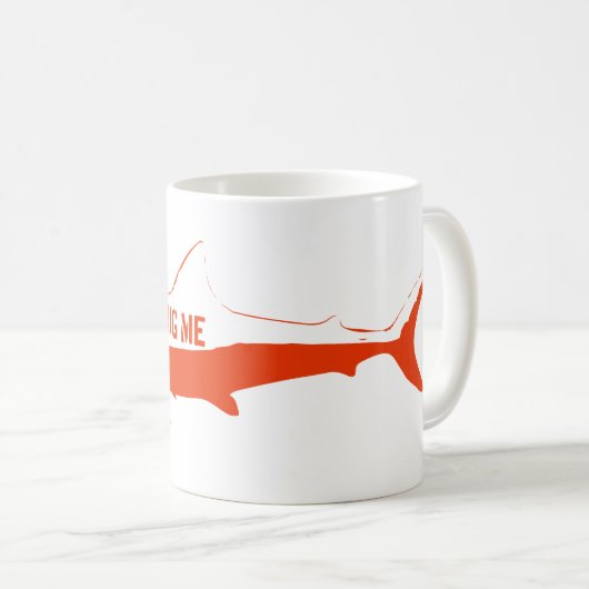 Haifisch, also umarmen mich! kaffeetasse (VorderseiteRechts)