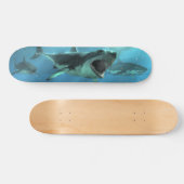 Haifisch-Angriff Skateboard (Horizontal)